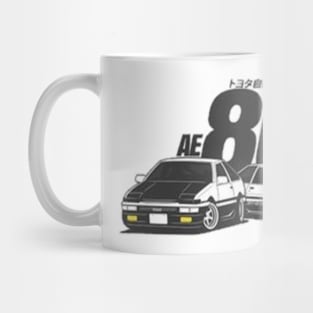 toyota trueno ae86 levin sticker Mug